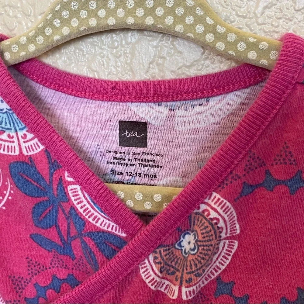 Tea collection 12-18 months girls‎ shirt wrap style sleeveless